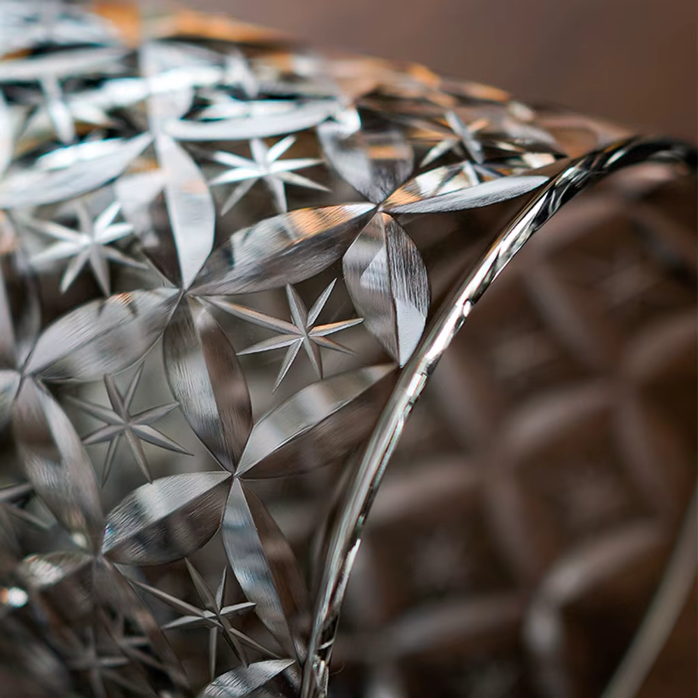 Star Pattern Whiskey Glass 250ml