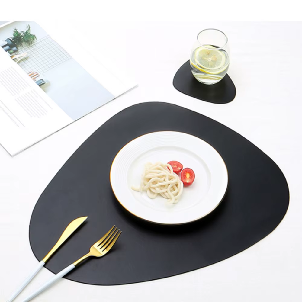 Napperon de Table en cuir PU