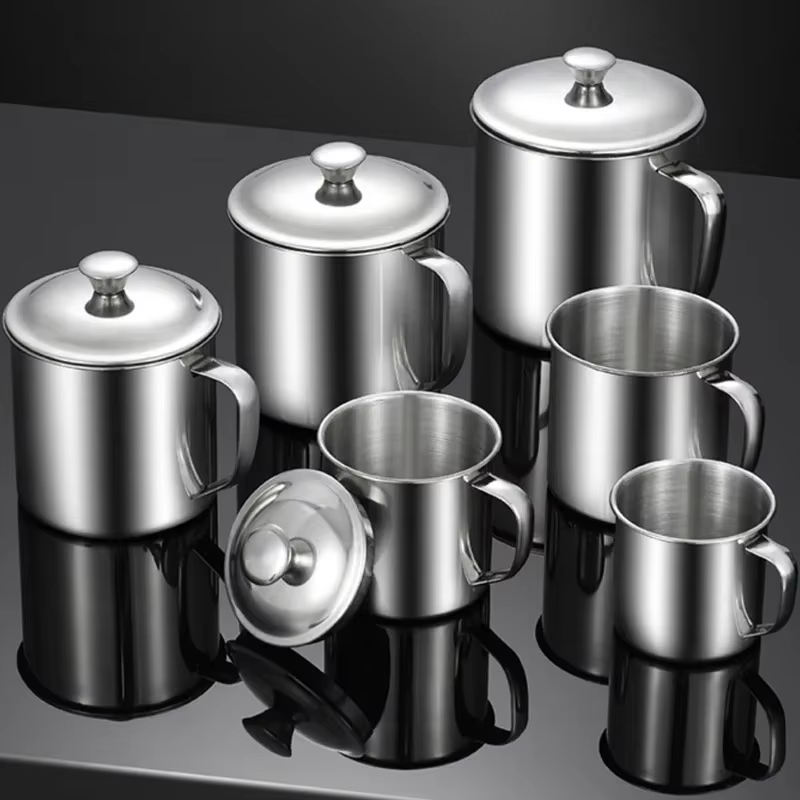 Tasse en acier inoxydable