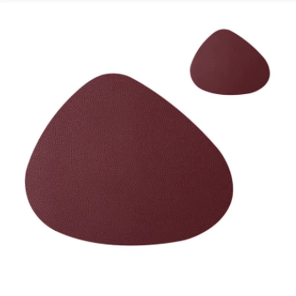 Napperon de Table en cuir PU