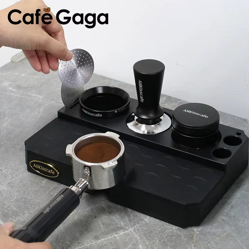 Support universel de tapis de Station de doseur de café pour 51mm 54mm 58mm