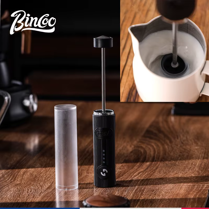 Nouveau mousseur à café Bincoo rechargeable