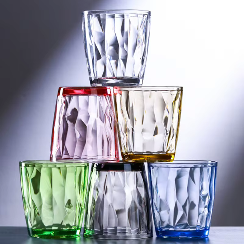 Verres à boire en acrylique de haute qualité