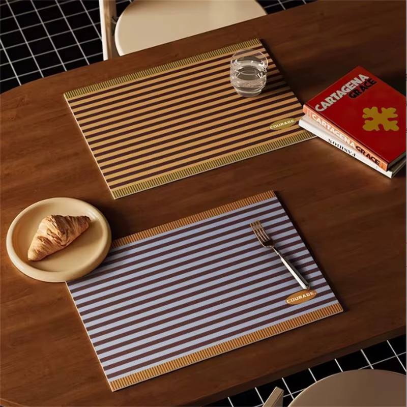Set de table en cuir style antique 30x45CM