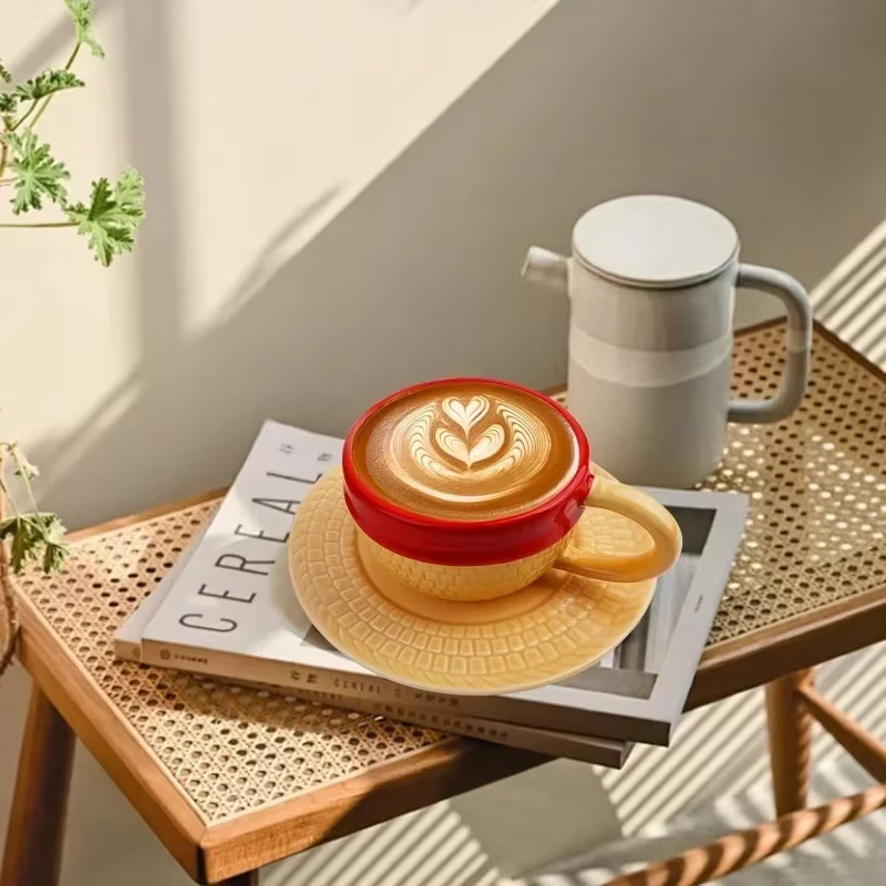 Tasse à café et soucoupe créative Anime