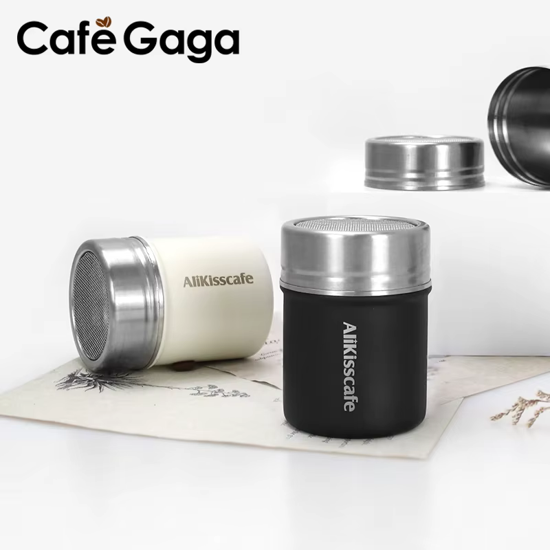 Alikisscafe-Shaker à café en acier inoxydable