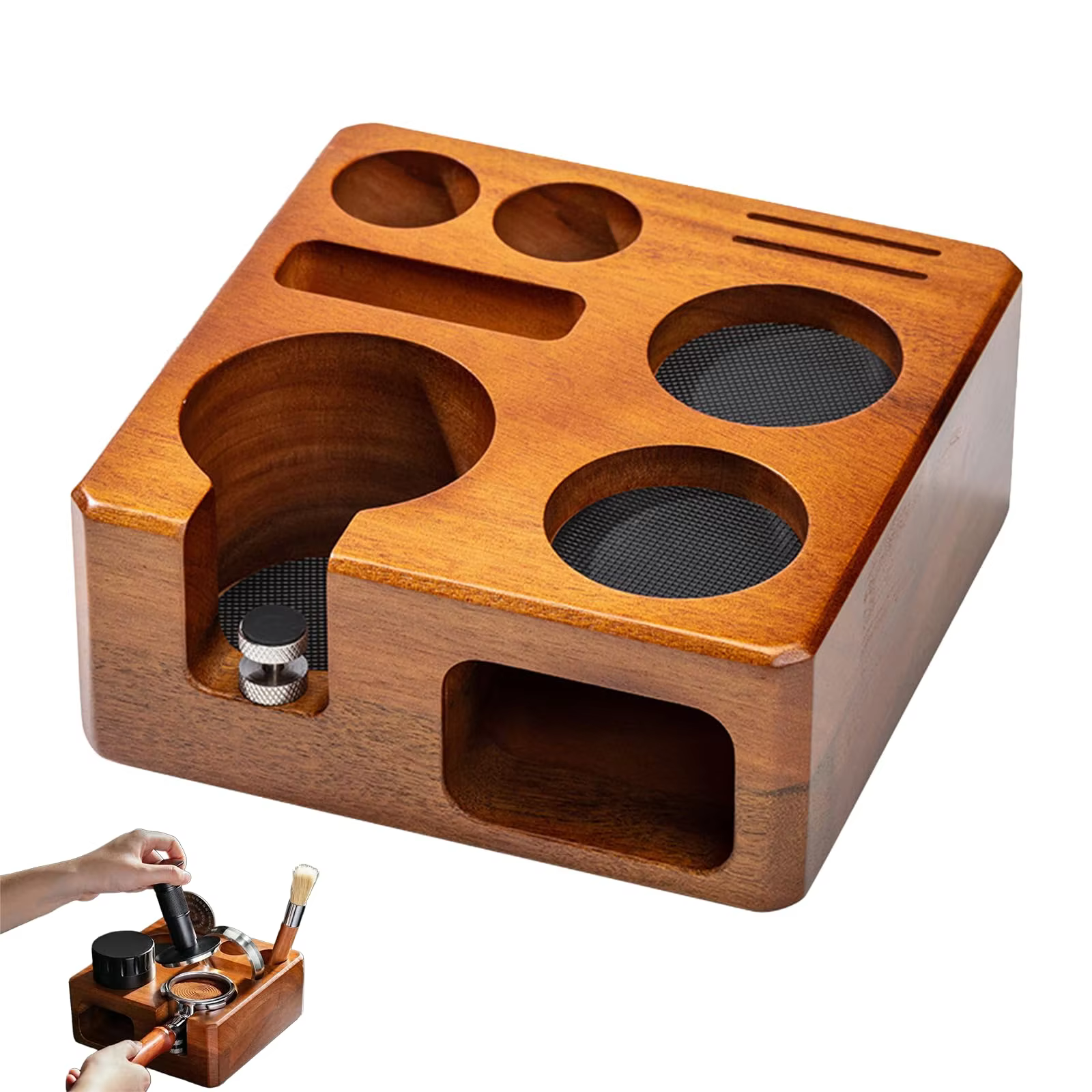 Station de tamping pour expresso