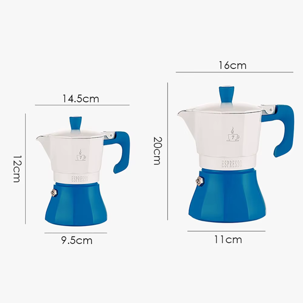 Cafetière Italienne Classique avec Poignée Vintage