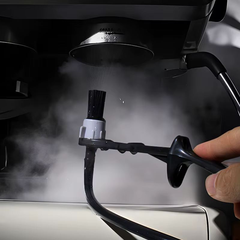 Brosse de nettoyage à vapeur pour café