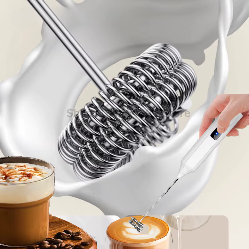 Mousseurs à lait sans fil mélangeur électrique portatif Mini cafetière