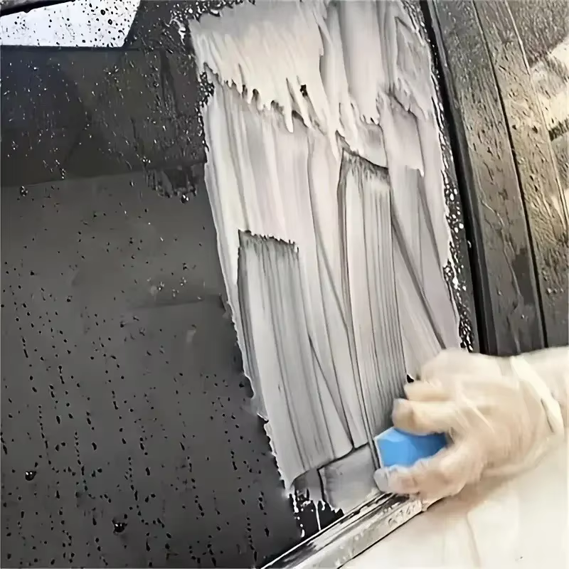 Poudre de polissage pour verre, réparateur de rayures et restaurateur de clarté pour pare-brise, miroir et surfaces en verre