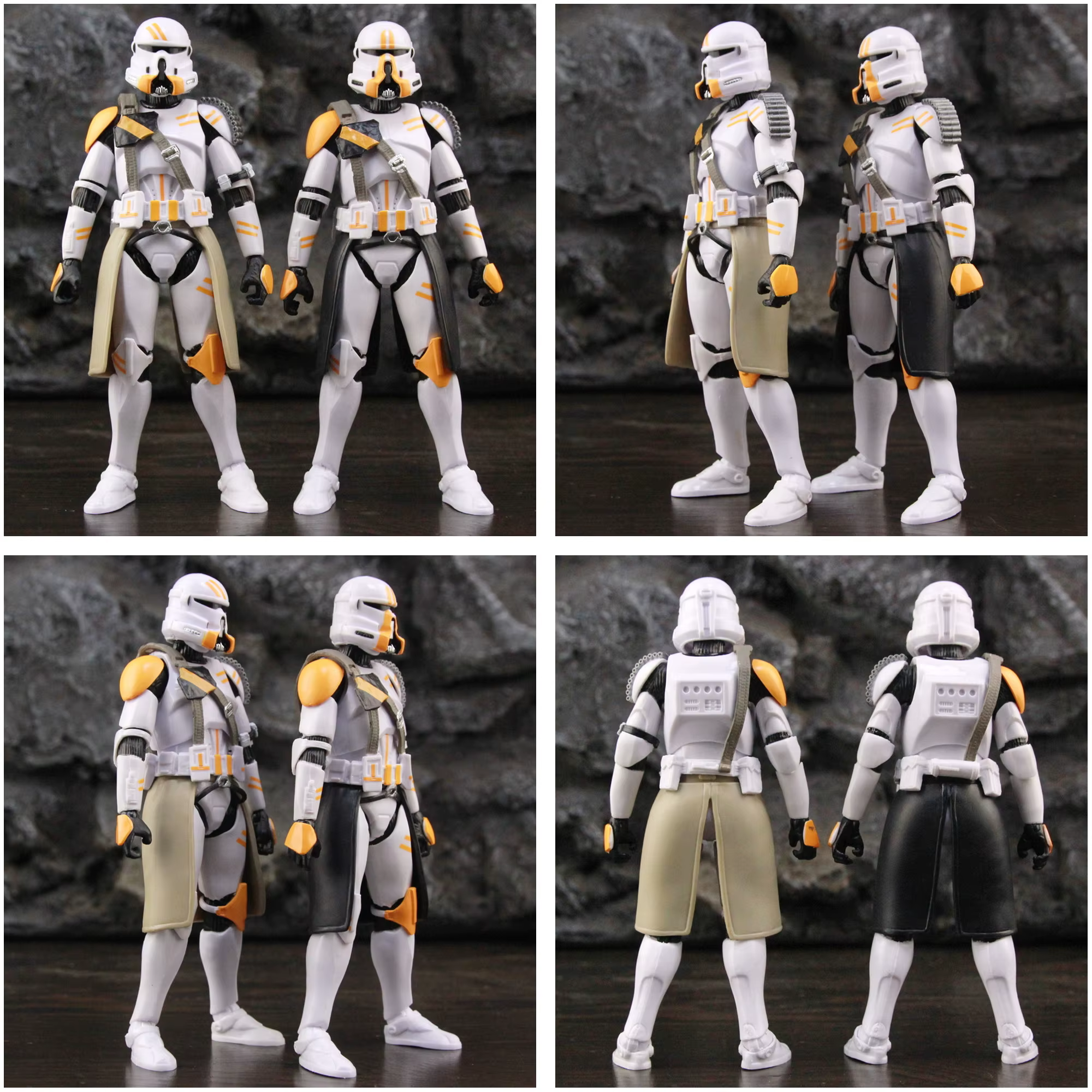 Star Wars 212e bataillon d'attaque 2e société aéroportée Sniper Trooper 6 "figurine d'action poupée personnalisée modèle Clone jouets