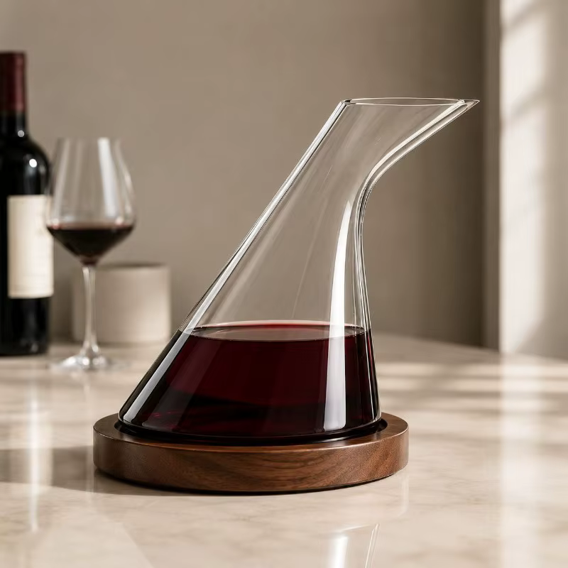 Carafe à vin en verre de grande capacité