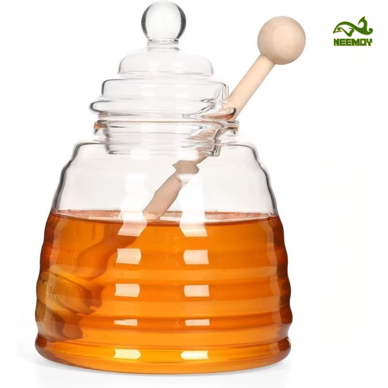 Réservoir en verre nid d'abeille