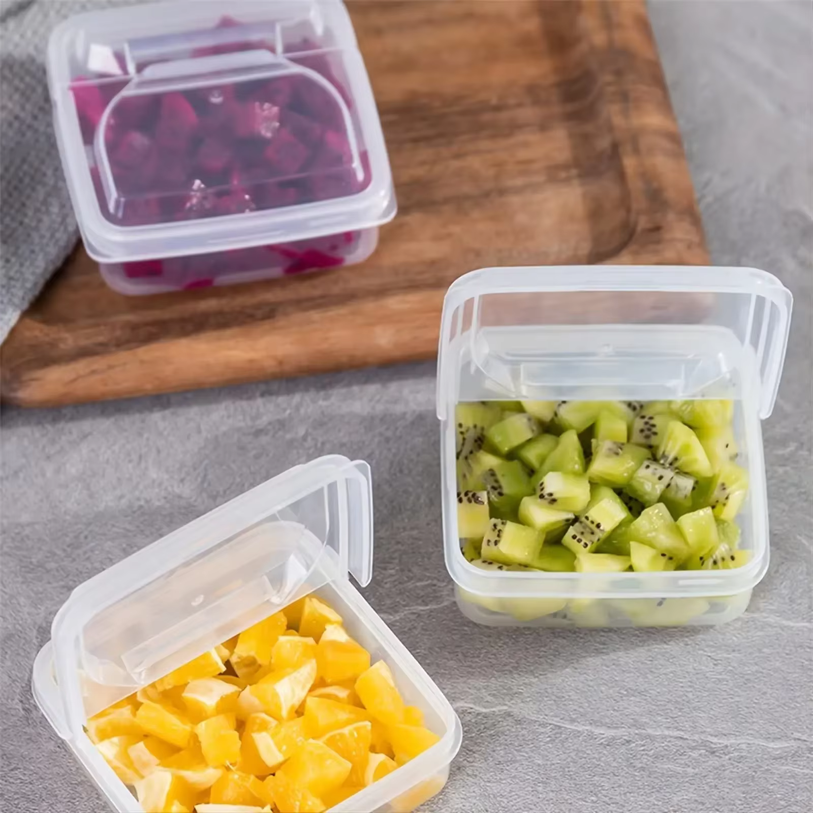Récipient de fromage en tranches pour réfrigérateur