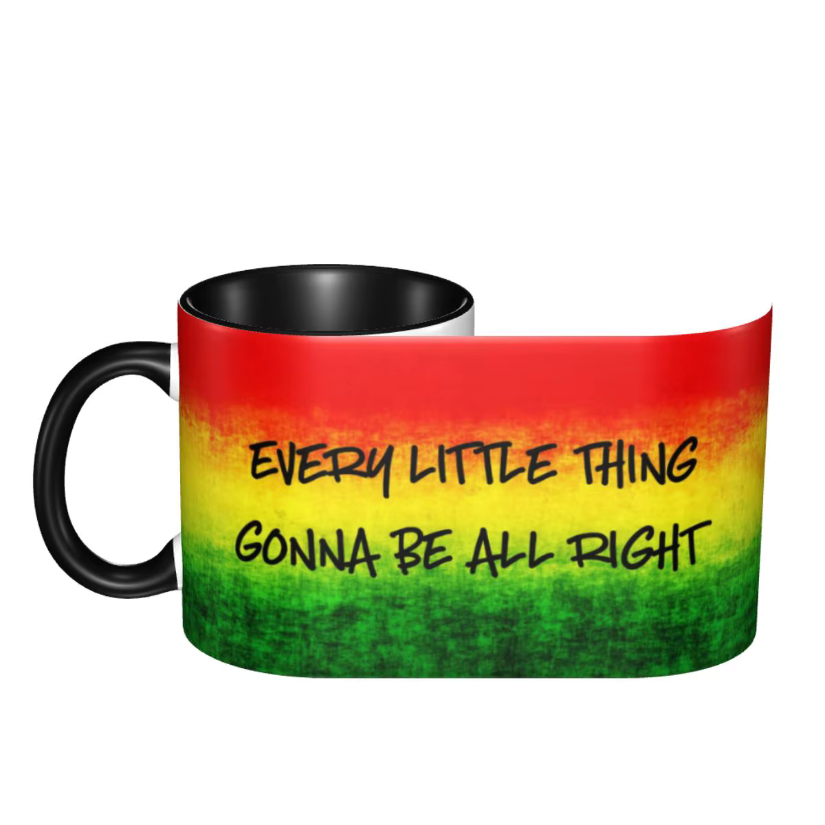 Tasses personnalisées avec le drapeau de la Jamaïque
