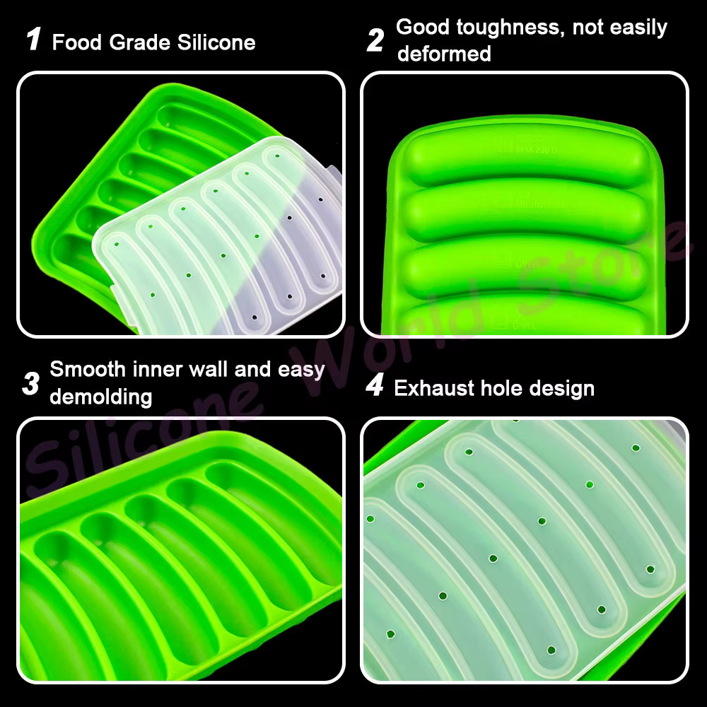 Silicone World – moules à saucisses en Silicone