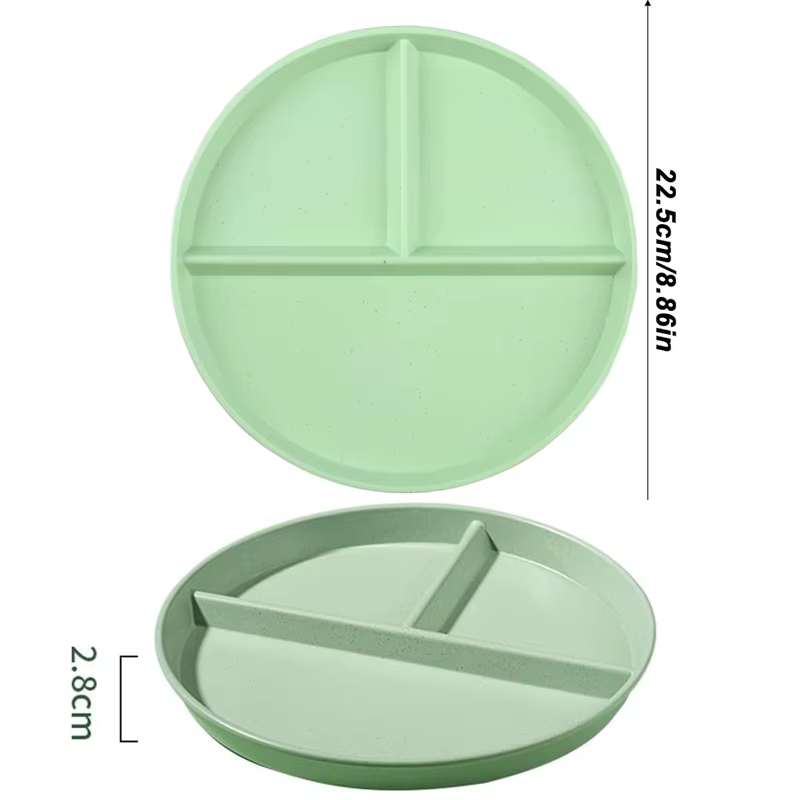 Assiette à dîner divisée
