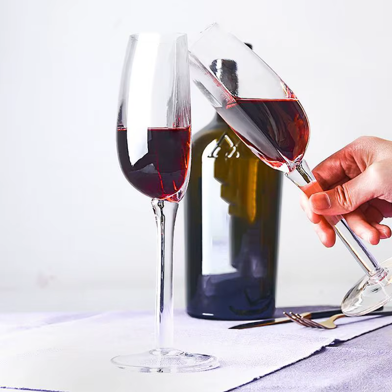 Tasses en verre de cristal 140ml