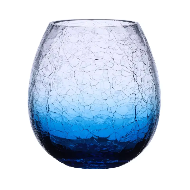 Verre craquelé sur glace créatif de style japonais