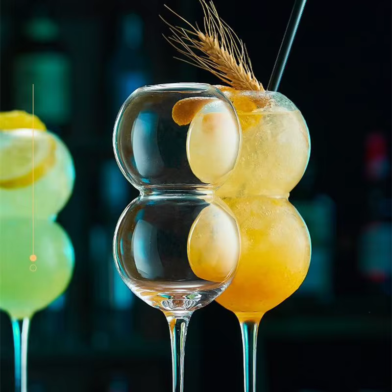 Verre à Cocktail boule à bulles