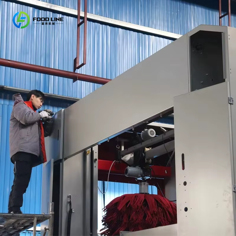 Machine de lavage de voitures en tunnel personnalisée avec 5 brosses, conception entièrement automatique, haute efficacité, équipement de lavage de véhicules