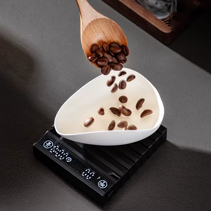 OANKR 304 Tasse de dosage pour grains de café avec kit de vaporisateur