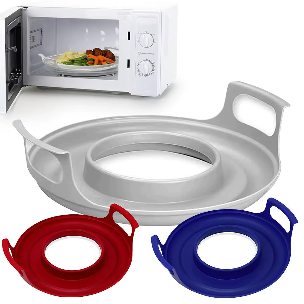 Nouveau plateau d'assiettes à micro-ondes Anti-déformation