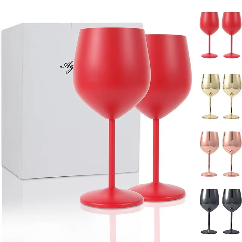 Verre à Cocktail en acier inoxydable de 500ML