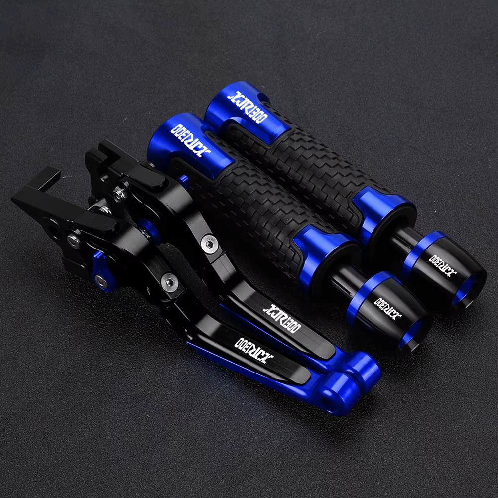 Leviers de Frein et d'Embrayage avec Poignée pour Moto YAMAHA, Accessoires pour XJR 1300 XJRlingRACER 2004-2016 2015 2014 2013 2012 2011 2010