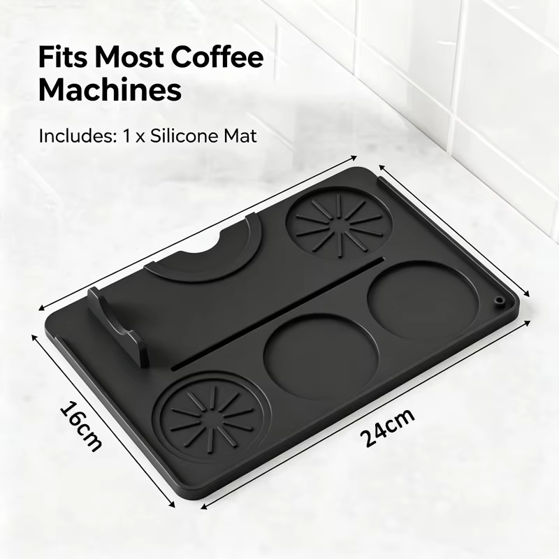 Tapis de pressage de café en silicone