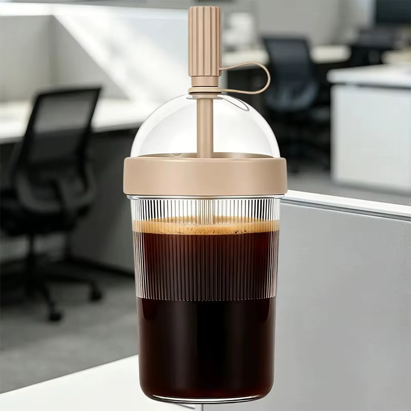 Tasses à café réutilisables avec couvercles