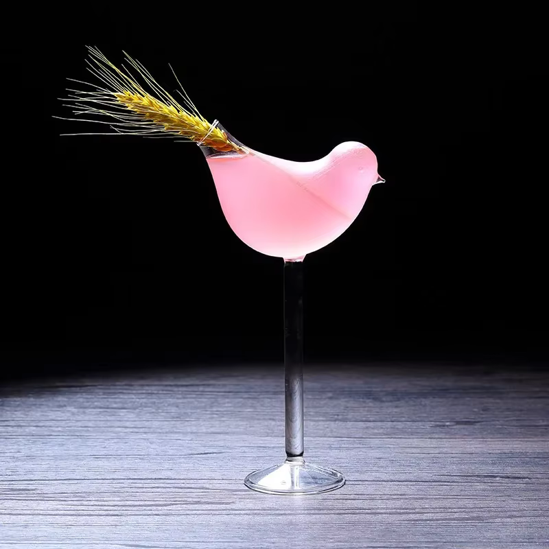 INS – gobelet de Cocktail en verre fumé