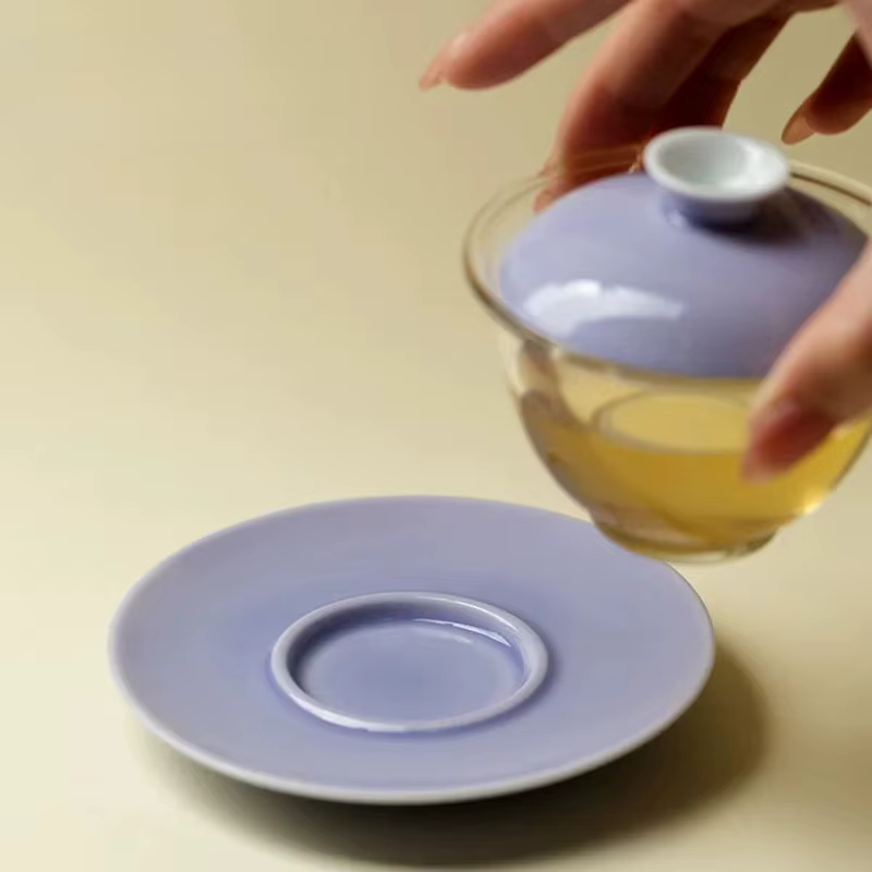 Gaiwan en verre céramique créatif