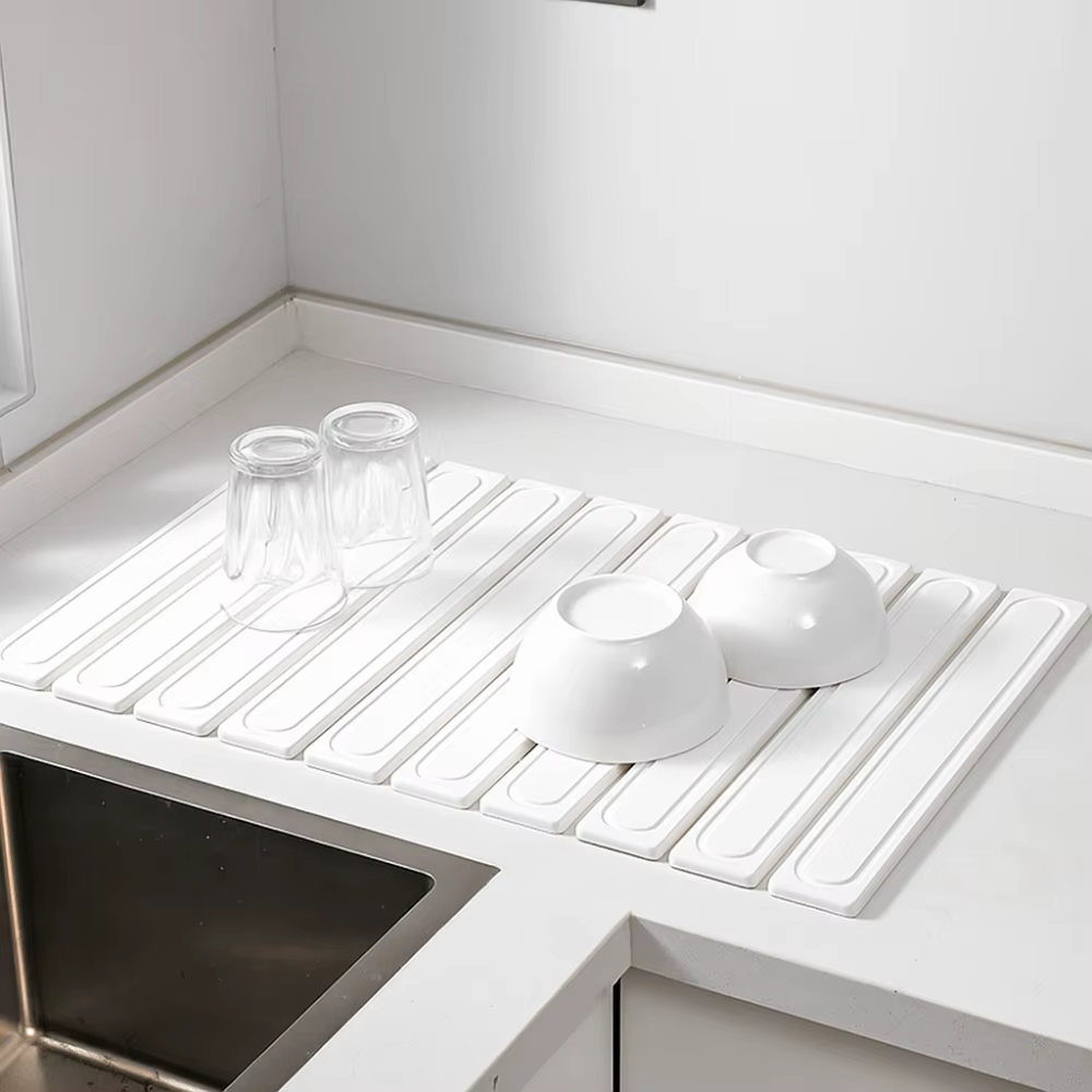 Tapis de séchage de vaisselle en diatomite écologique