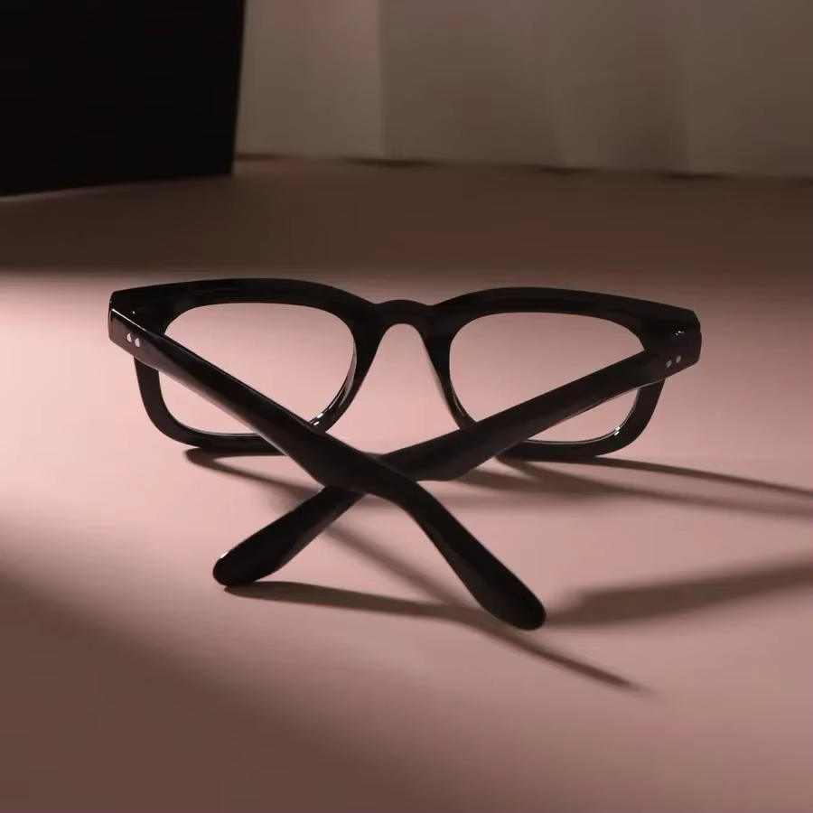 Lunettes rectangulaires transparentes élégantes pour hommes et femmes, monture simple, marque masculine et féminine, lunettes décontractées