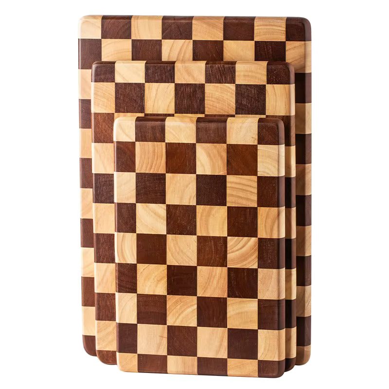 Planche à découper créative en forme de damier