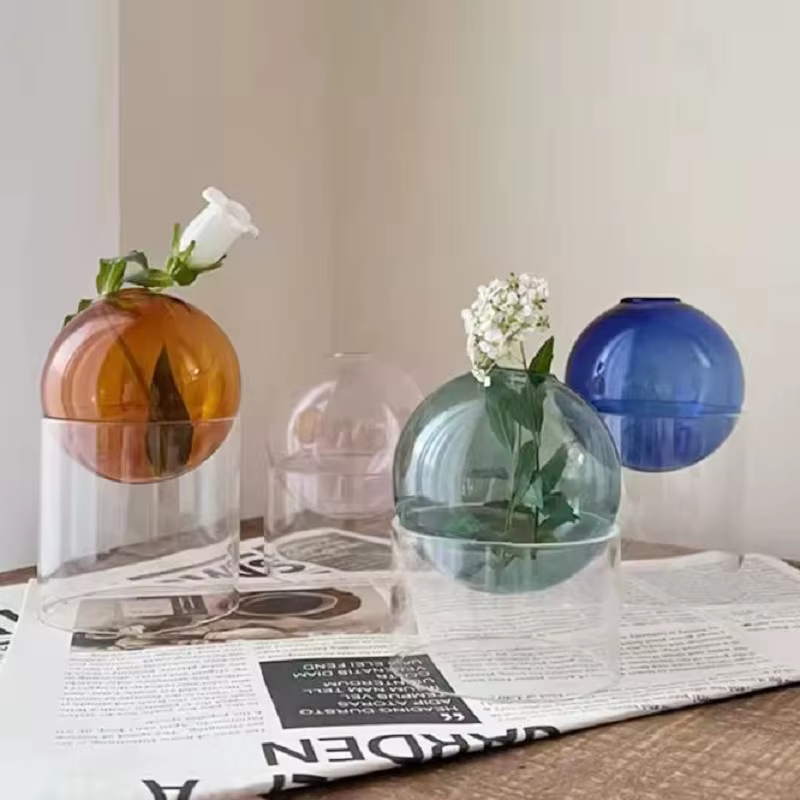 Mini Vase à fleurs rond