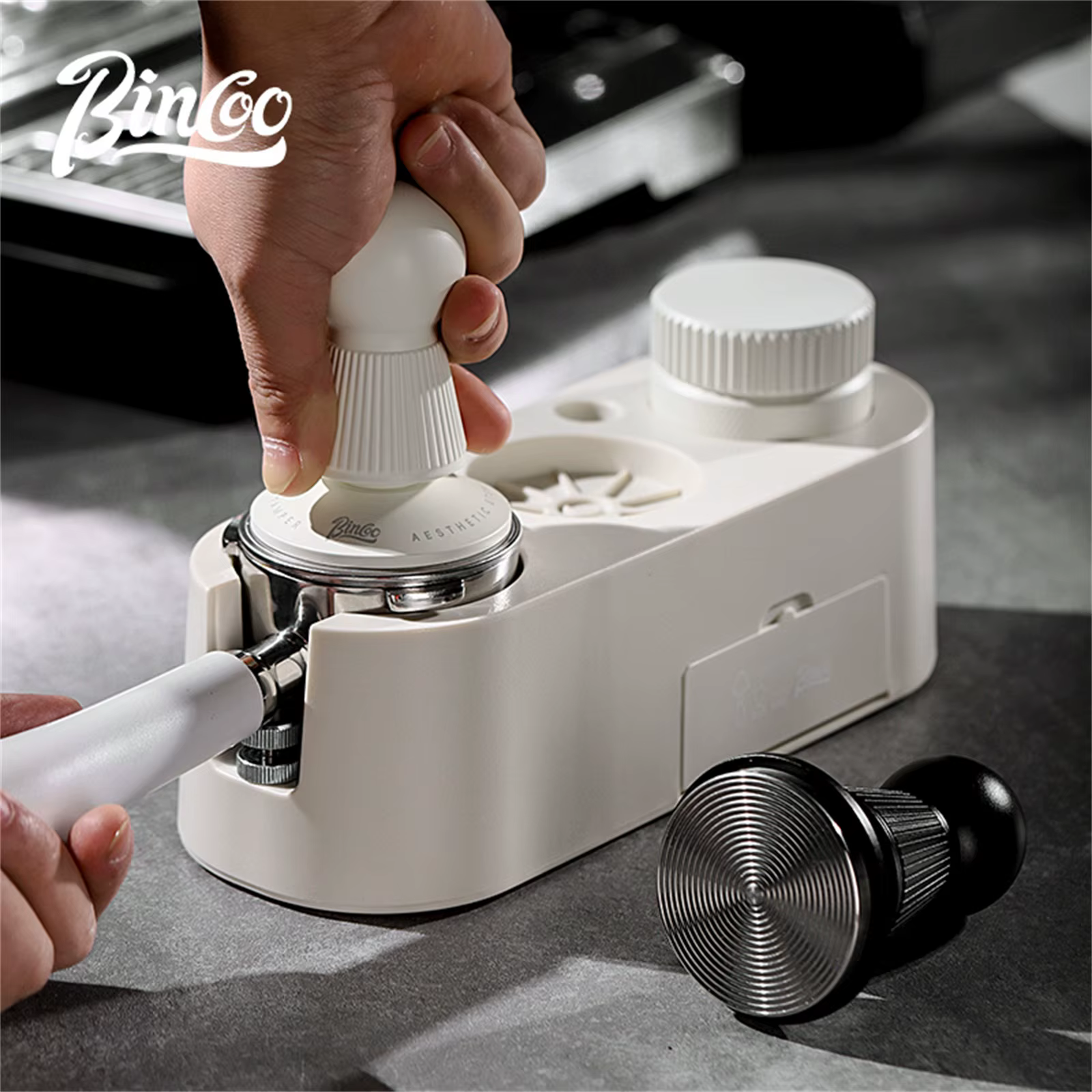 BINCOO 58mm doseur de café 30lb pression constante expresso