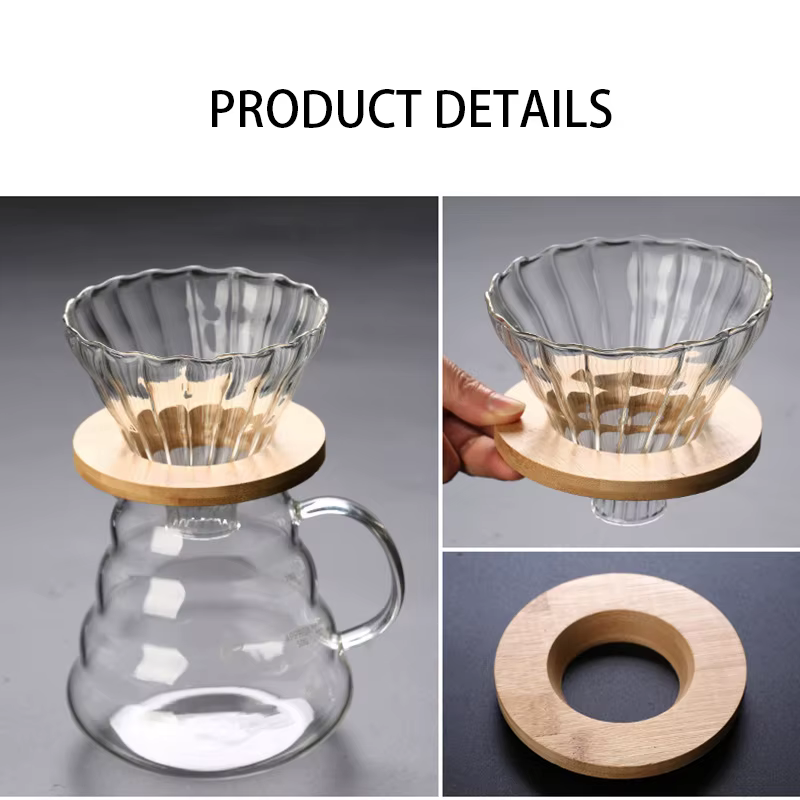 Cafetière en verre avec filtre