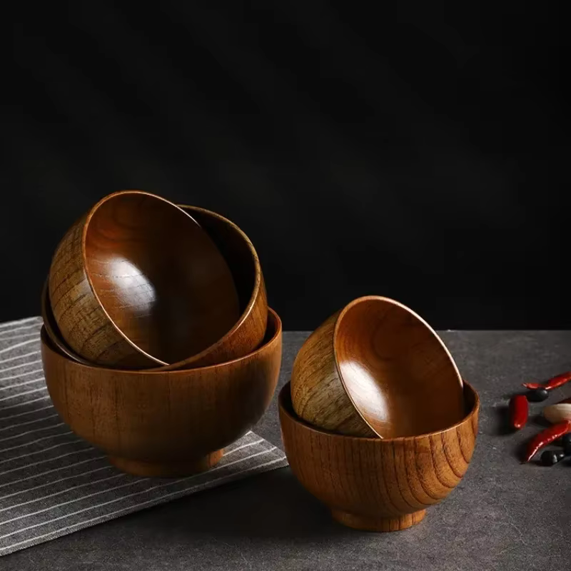 Bol en bois de Style japonais