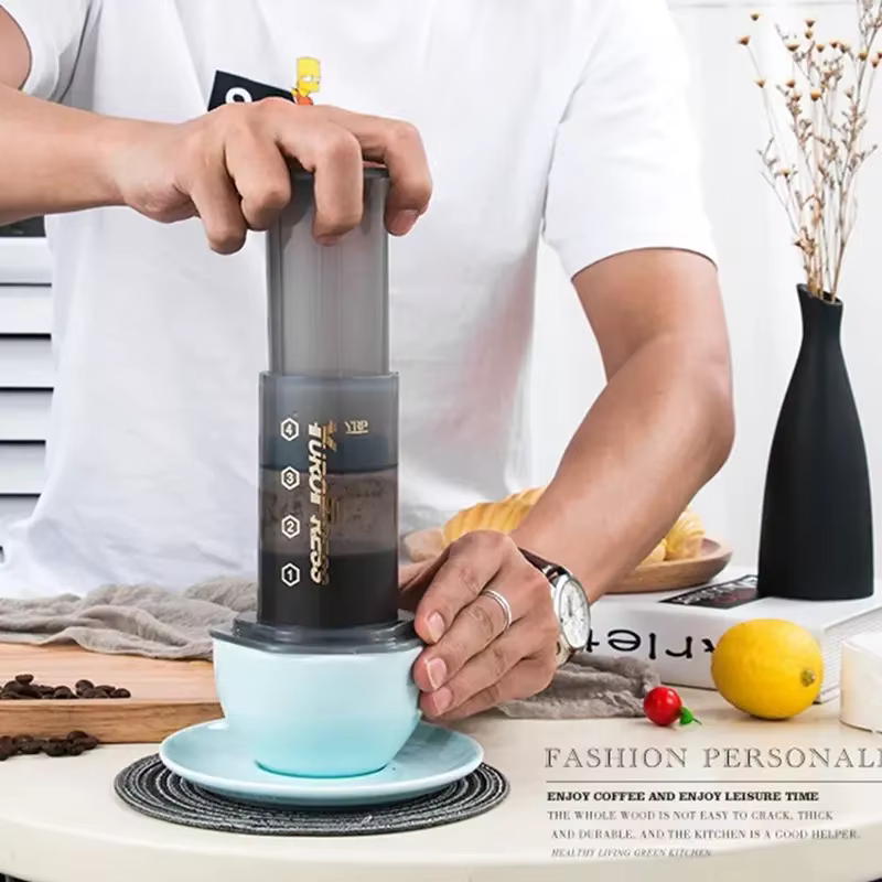 Portable Yuropress presse française Barista expresso cafetière Machine filtre réutilisable goutte