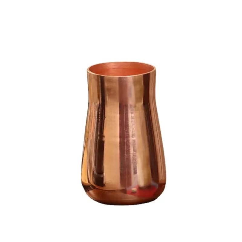 Tasse en laiton et cuivre pur