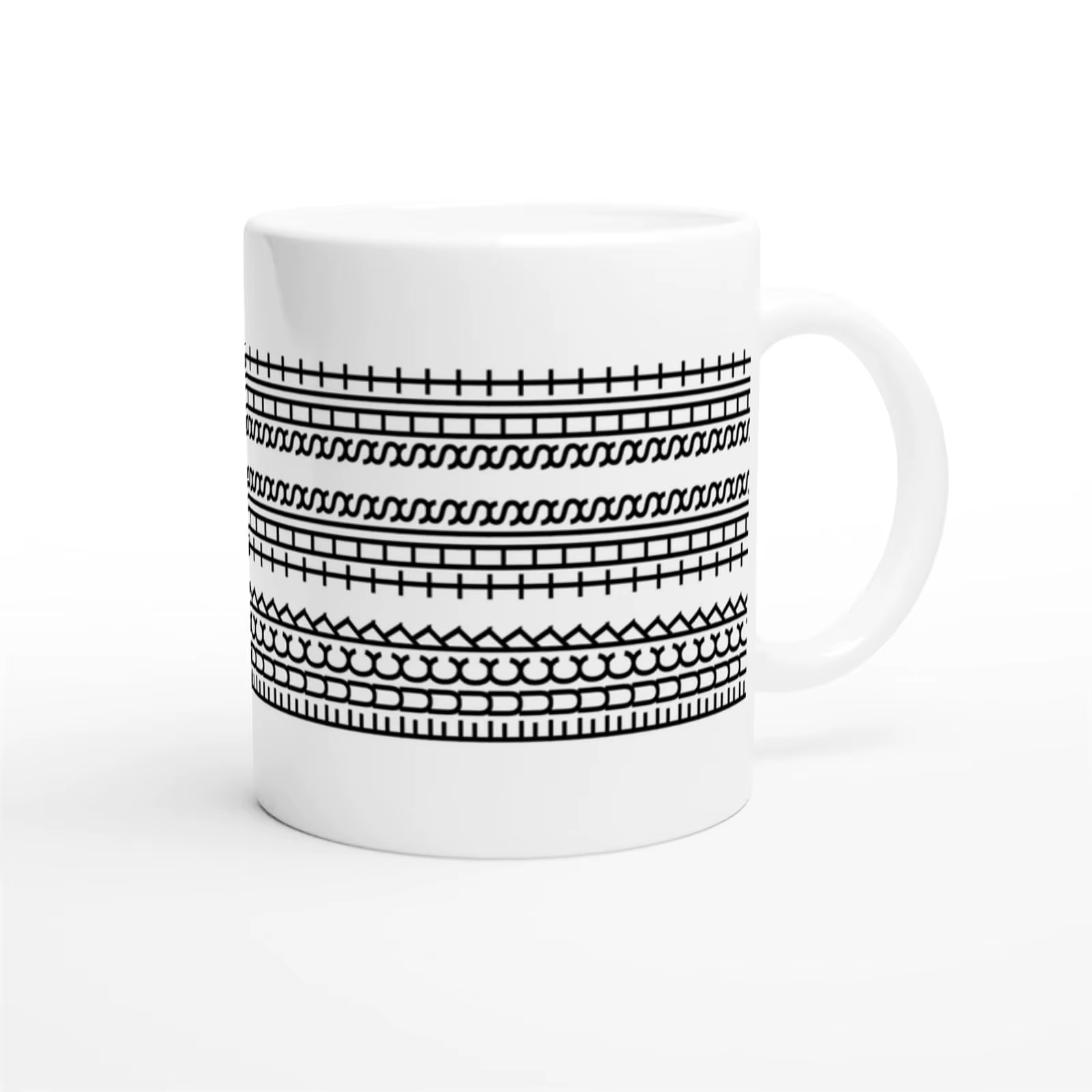 Tasse à café à message caché