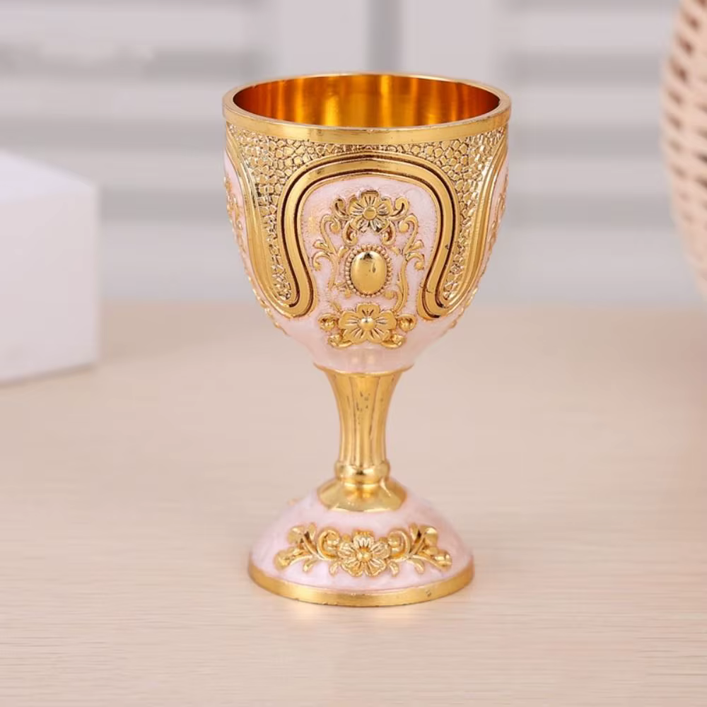 Verre à vin Vintage classique en métal