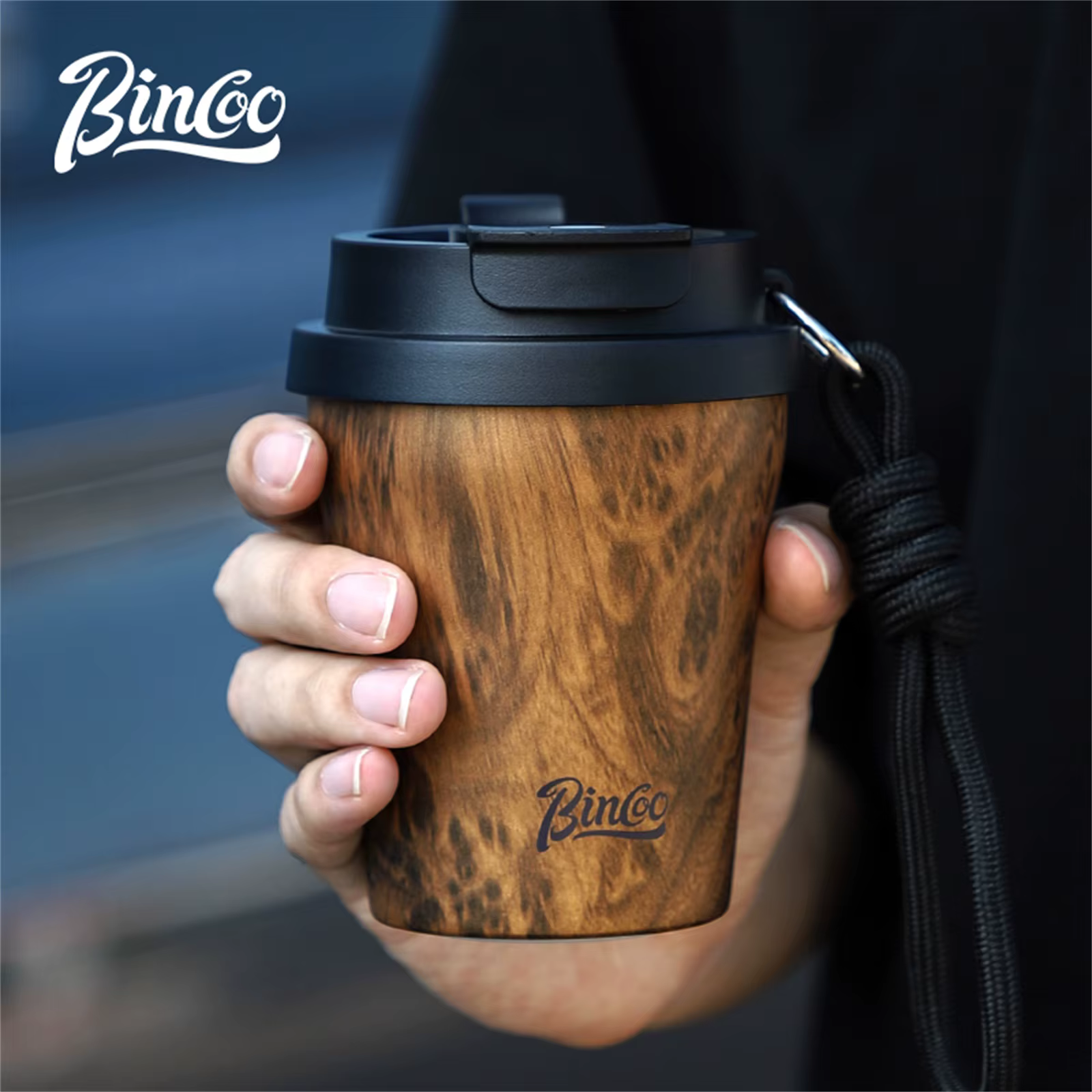 Bincoo-Tasse isotherme portable en acier inoxydable 500