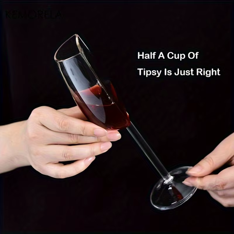 Verre à vin demi-rouge et à Champagne
