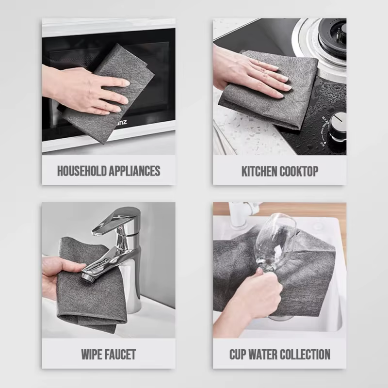 5 chiffons de nettoyage magiques épais