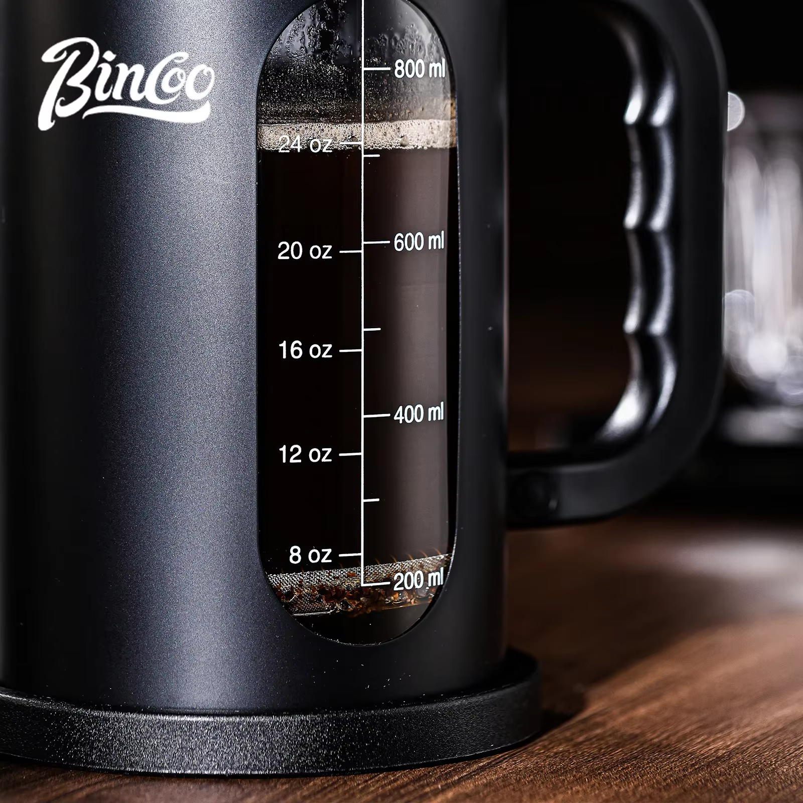Cafetière à presse française avec filtre