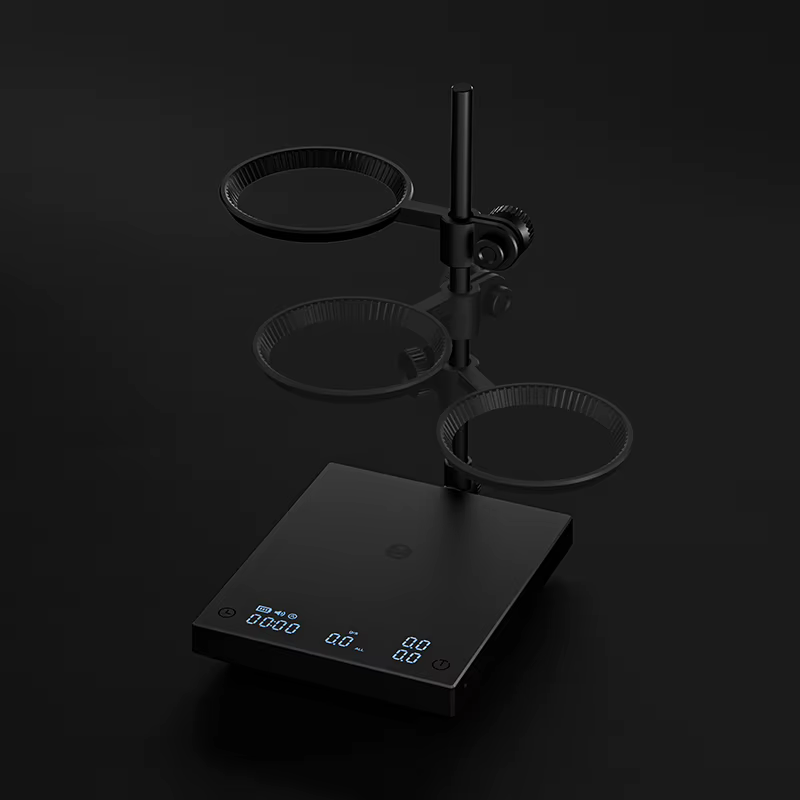 TIMEMORE Blackmirror Duo café balances numériques pesant chronométrage mesure du débit avec support détachable Mini